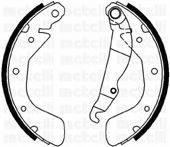 53-0309 METELLI Brake System Brake Shoe Set
