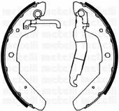 53-0464 METELLI Brake System Brake Shoe Set