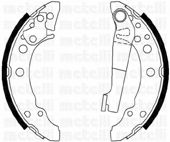53-0465 METELLI Brake System Brake Shoe Set