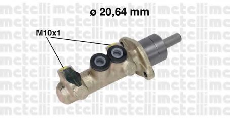05-0340 METELLI Brake System Brake Master Cylinder