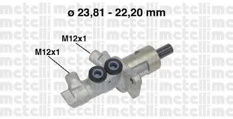 05-0548 METELLI Brake System Brake Master Cylinder