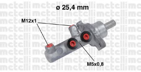 05-0569 METELLI Brake System Brake Master Cylinder