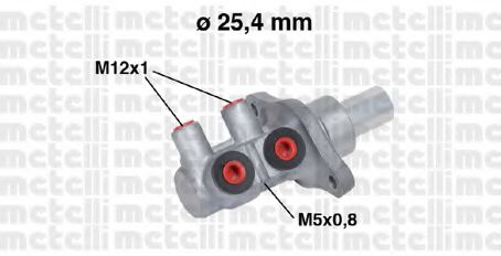 05-0571 METELLI Brake System Brake Master Cylinder