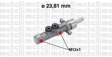 05-0572 METELLI Brake Master Cylinder