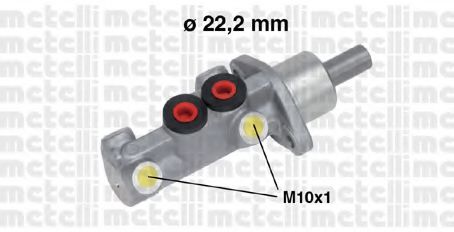 05-0666 METELLI Brake System Brake Master Cylinder