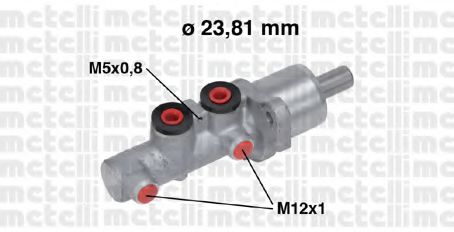 05-0668 METELLI Brake System Brake Master Cylinder