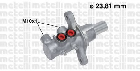 05-0703 METELLI Brake System Brake Master Cylinder