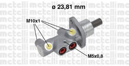 05-0704 METELLI Brake System Brake Master Cylinder