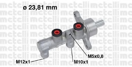 05-0711 METELLI Brake System Brake Master Cylinder
