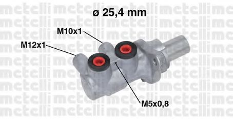 05-0717 METELLI Brake System Brake Master Cylinder