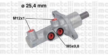 05-0718 METELLI Brake System Brake Master Cylinder