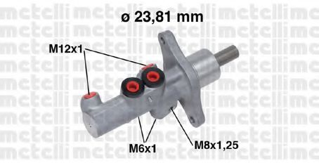 05-0719 METELLI Brake Master Cylinder