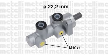 05-0722 METELLI Brake System Brake Master Cylinder