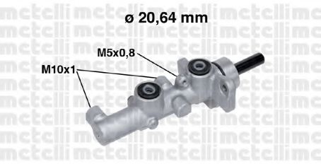 05-0734 METELLI Brake System Brake Master Cylinder