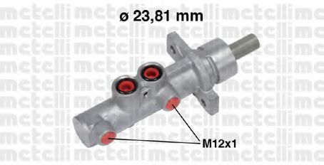 05-0738 METELLI Brake System Brake Master Cylinder
