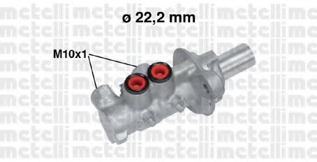 05-0740 METELLI Brake System Brake Master Cylinder