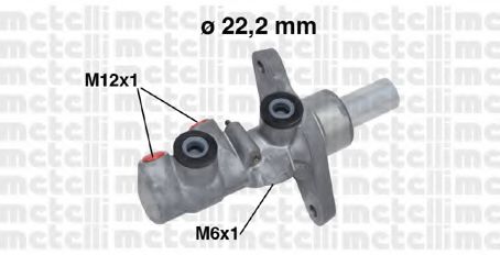 05-0743 METELLI Brake System Brake Master Cylinder