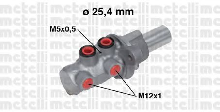 05-0754 METELLI Brake System Brake Master Cylinder