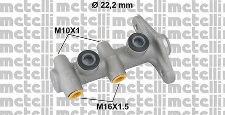 05-0815 METELLI Brake System Brake Master Cylinder