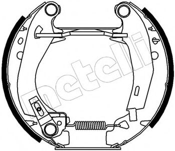 51-0011 METELLI Brake System Brake Hose