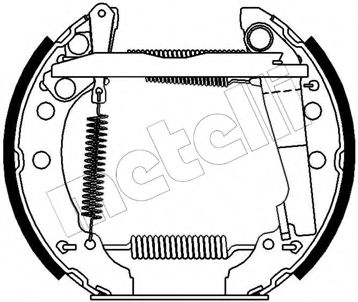 51-0028 METELLI Brake System Brake Hose