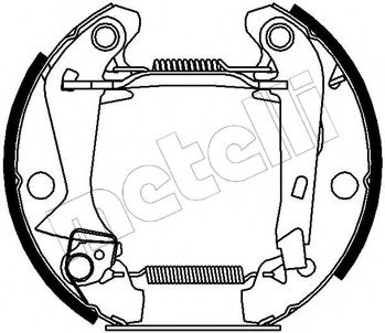 51-0044 METELLI Brake System Brake Hose