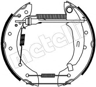 51-0095 METELLI Wheel Suspension Top Strut Mounting