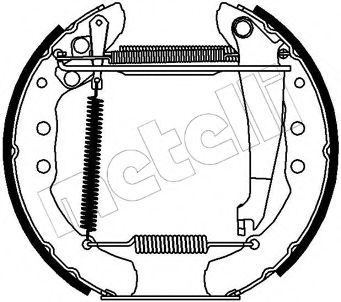 51-0129 METELLI Brake System Brake Hose
