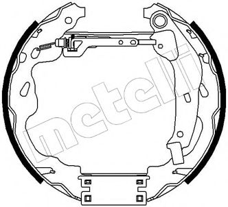 51-0183 METELLI Brake System Brake Hose