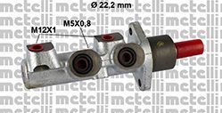 05-0505 METELLI Brake System Brake Master Cylinder