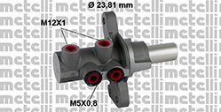 05-0873 METELLI Brake Master Cylinder
