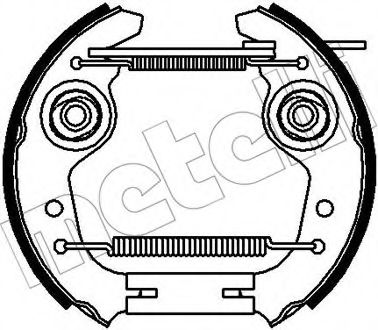 51-0332 METELLI Wheel Suspension Control Arm-/Trailing Arm Bush