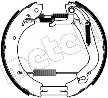 51-0347 METELLI Wheel Suspension Control Arm-/Trailing Arm Bush