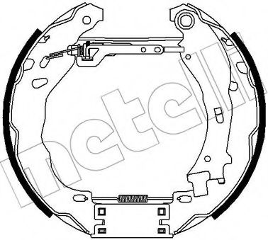 51-0361 METELLI Wheel Suspension Suspension Kit