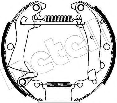 51-0381 METELLI Wheel Suspension Mounting, axle beam
