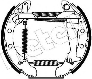 51-0390 METELLI Brake System Brake Hose
