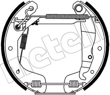 51-0411 METELLI Brake System Brake Hose