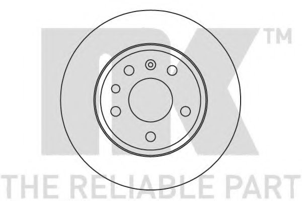 203626 NK Brake System Brake Disc