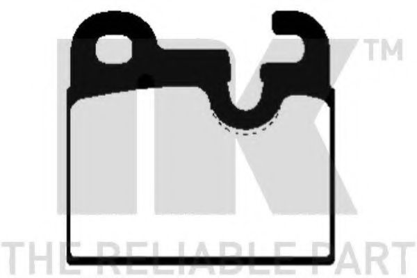 221504 NK Brake Pad Set, disc brake