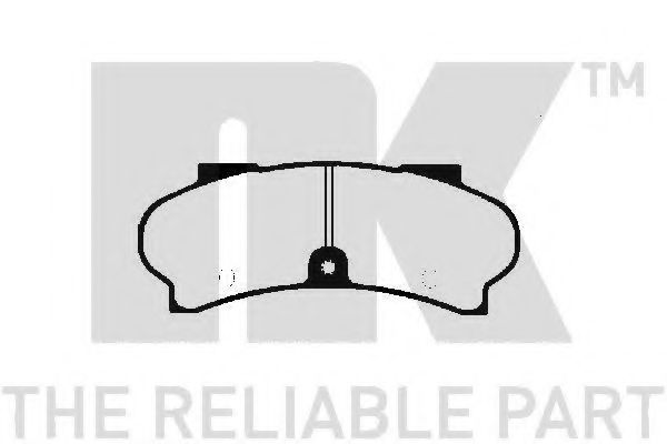 223723 NK Brake Pad Set, disc brake
