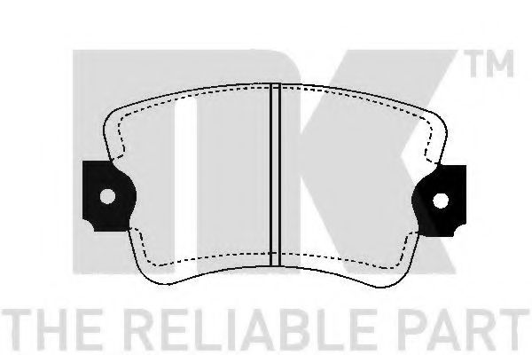 223913 NK Brake Pad Set, disc brake