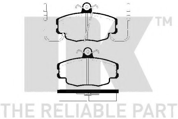 223929 NK Exhaust System Holder, exhaust system