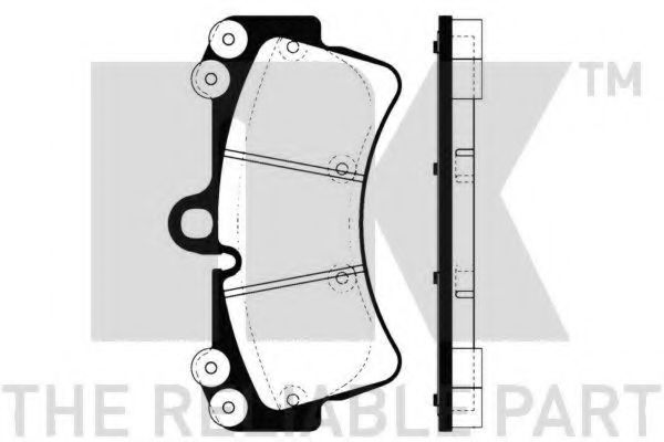 224772 NK Brake Pad Set, disc brake