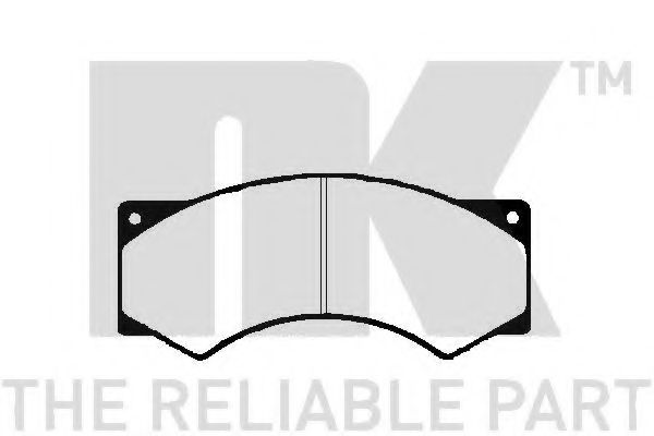 229950 NK Brake Pad Set, disc brake