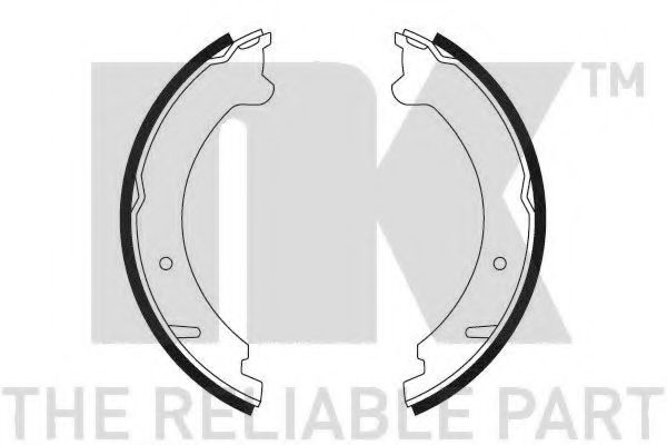 2748506 NK Brake System Brake Shoe Set, parking brake