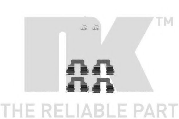 7910245 NK Accessory Kit, disc brake pads
