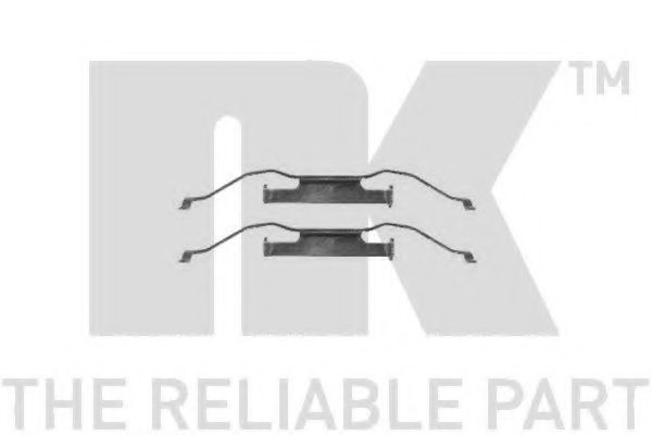 7915148 NK Brake System Accessory Kit, disc brake pads