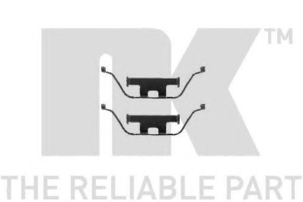 7915201 NK Brake System Accessory Kit, disc brake pads