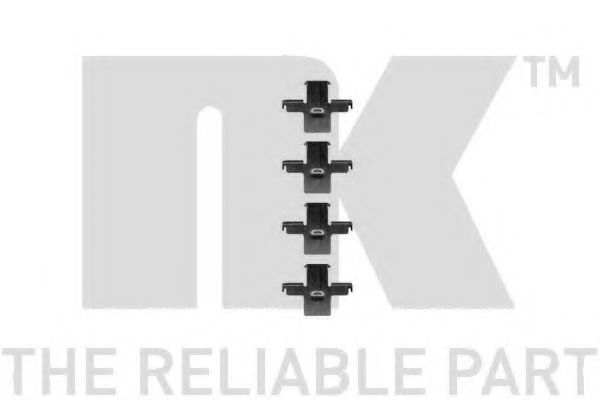 7922157 NK Brake System Accessory Kit, disc brake pads