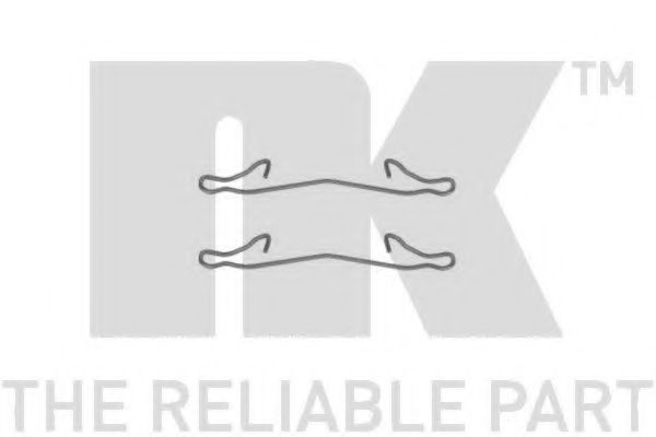 7925121 NK Accessory Kit, disc brake pads